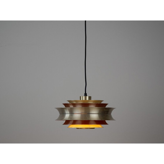 Image 1 of Lampe suspendue suédoise Trava par Carl Thore pour Granhaga, 1960s