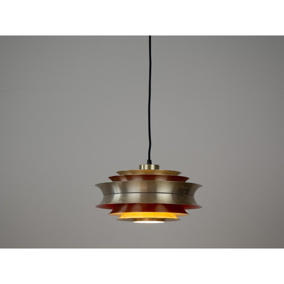 Image 1 of Lampe suspendue suédoise Trava par Carl Thore pour Granhaga, 1960s