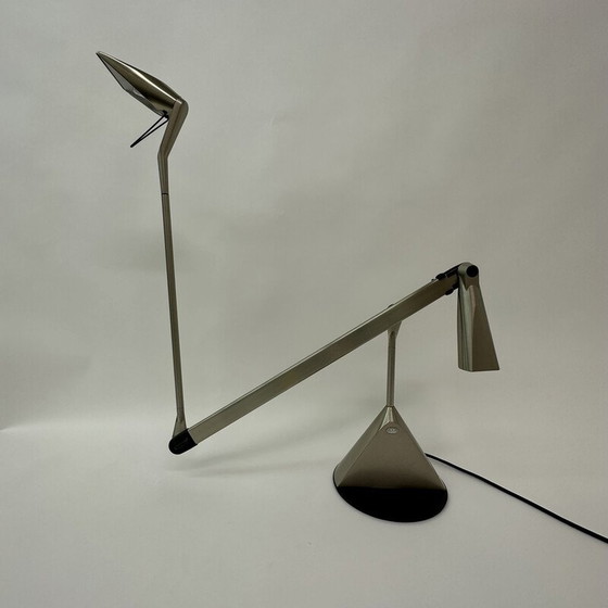 Image 1 of Lampe de table vintage modèle "Zelig Terra" par Walter Monici pour Lumina, Italie 1980