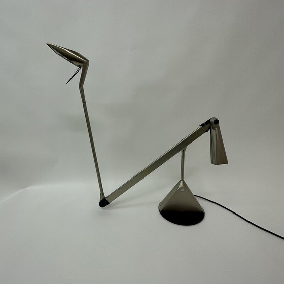 Image 1 of Lampe de table vintage modèle "Zelig Terra" par Walter Monici pour Lumina, Italie 1980