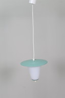 Lampe vintage, lampe suspendue - vert menthe, style années 1950