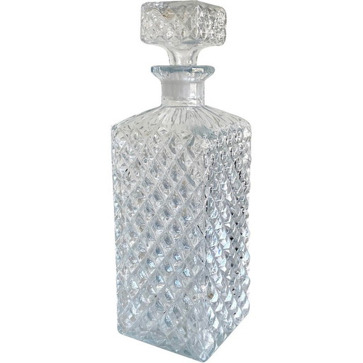 Carafe à liqueur vintage d'Europe de l'Est