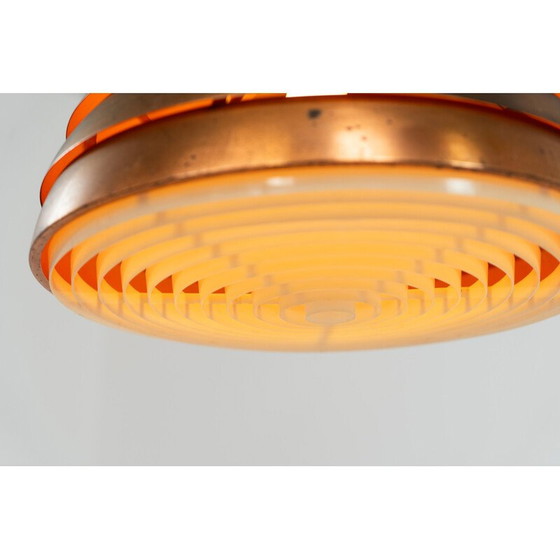Image 1 of Lampe suspendue "Ruche" en cuivre vintage par Hans-Agne Jakobsson pour Ab Markaryd, Suède années 1950