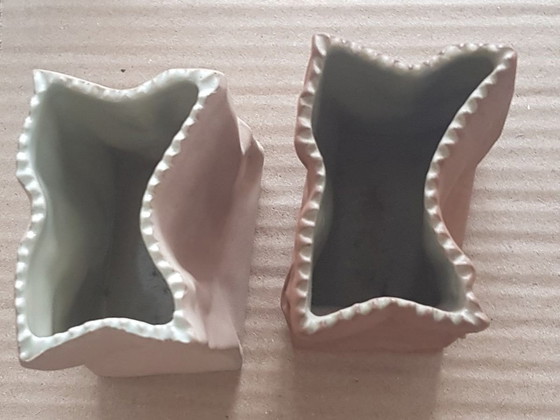 Image 1 of 2X Vases Tüten par Tapio Wirkkala pour Rosenthal, 1970S