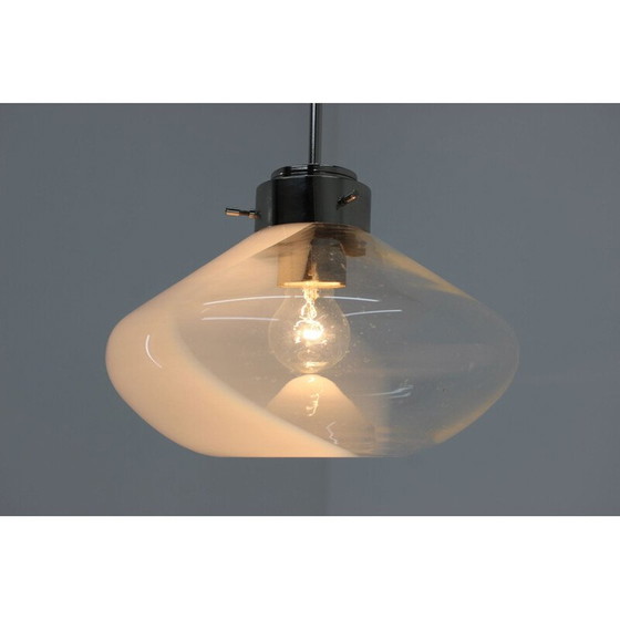 Image 1 of Suspension en verre d'art du milieu du siècle par Kamenicky Senov 1970