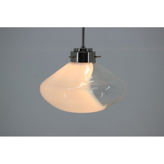 Image 1 of Suspension en verre d'art du milieu du siècle par Kamenicky Senov 1970