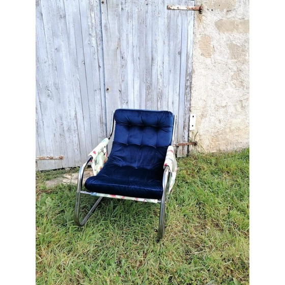Image 1 of Fauteuil vintage avec système de suspension 1970