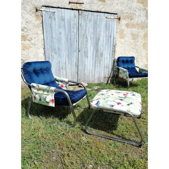 Image 1 of Fauteuil vintage avec système de suspension 1970