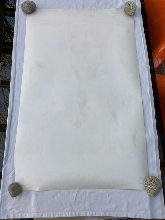 Image 1 of Lithographie Jeux Olympiques D’Été 1972, Munich, Par Marino Marini