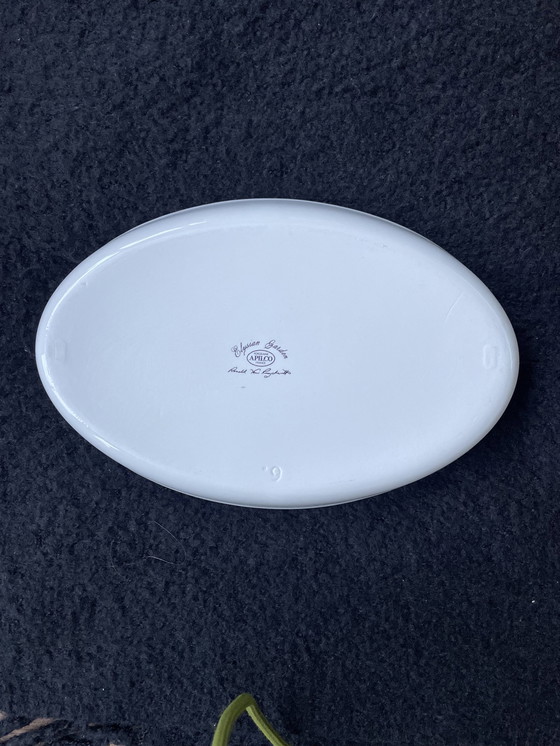 Image 1 of Bol en porcelaine vintage Apilco, Elyssian Garden