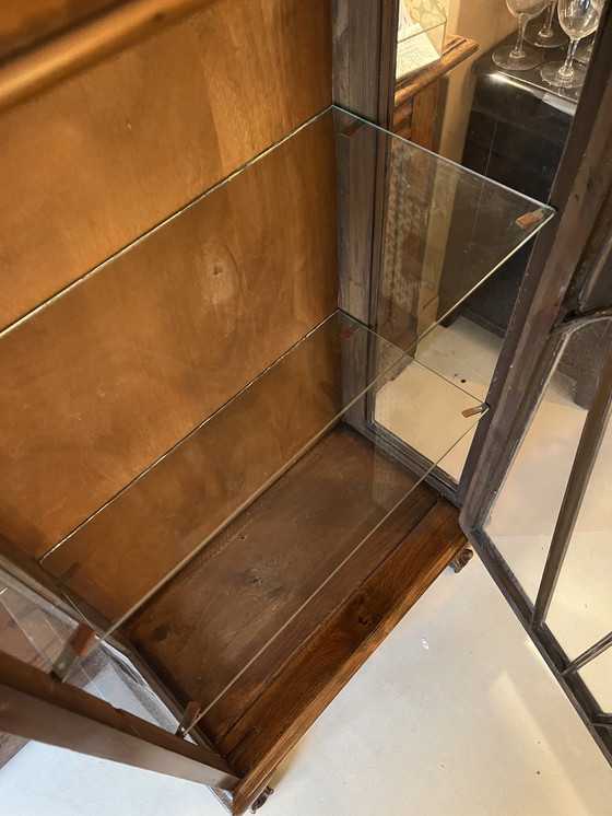 Image 1 of Vitrine Anglaise En Bois