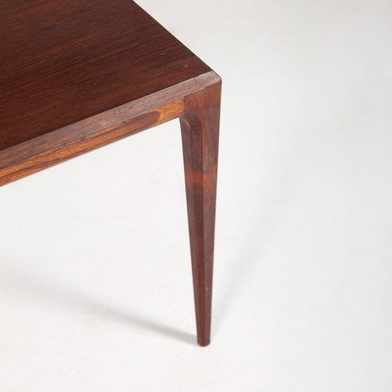 Image 1 of Table basse vintage en bois de rose par Johannes Andersen pour Cfc Silkeborg, 1960