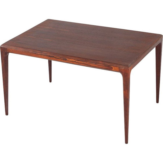 Image 1 of Table basse vintage en bois de rose par Johannes Andersen pour Cfc Silkeborg, 1960