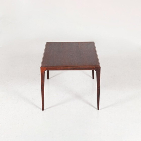 Image 1 of Table basse vintage en bois de rose par Johannes Andersen pour Cfc Silkeborg, 1960