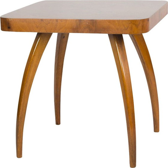 Image 1 of Table d'appoint vintage en noyer par Jindrich Halabala, 1960s