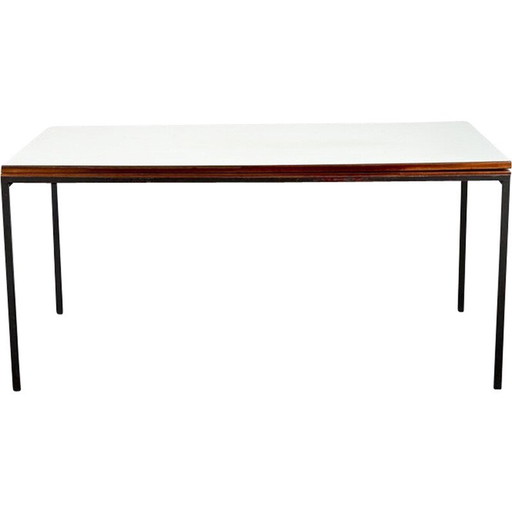 Table de salle à manger pliante en bois, Allemagne 1950