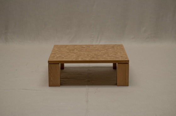 Image 1 of Table basse moderniste en mosaïque 'End-Grain' €925.00