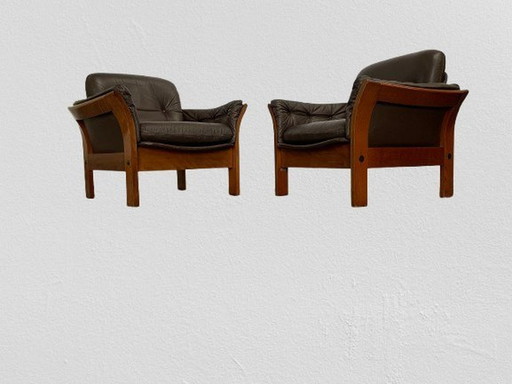 2 fauteuils par Georg Thams pour Kvalitet Form Funktion