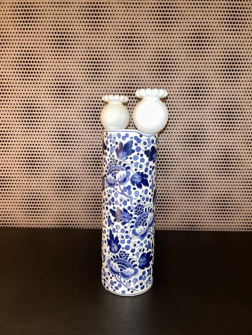 Moooi Vase bleu Delft / Modèle 01