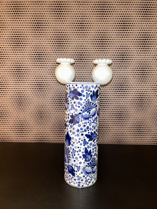 Moooi Vase bleu Delft / Modèle 01