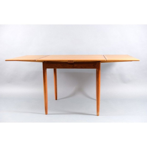 Image 1 of Table de salle à manger extensible en teck, Danemark 1969