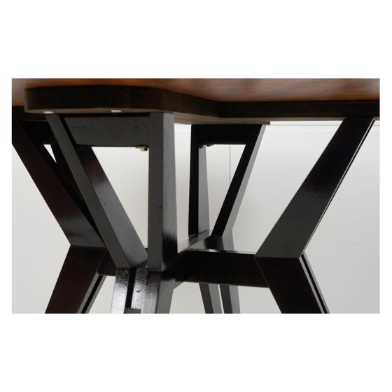 Image 1 of Table vintage en bois de rose par Ico Parisi pour Mim, 1970