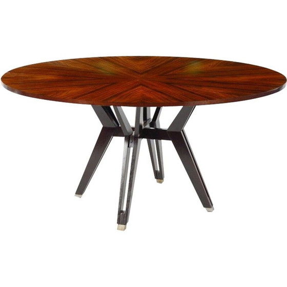 Image 1 of Table vintage en bois de rose par Ico Parisi pour Mim, 1970