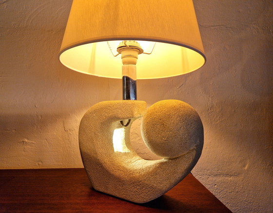 Image 1 of Lampe en pierre d'Albert Tormos, France