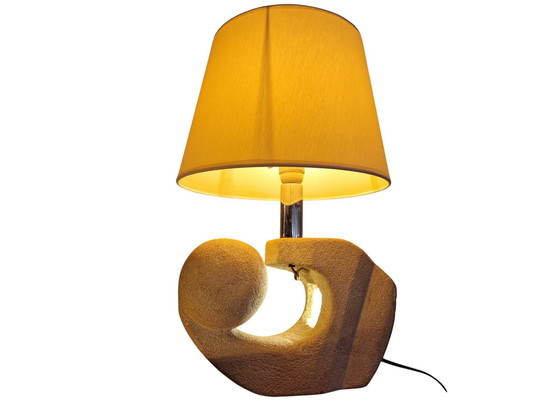 Image 1 of Lampe en pierre d'Albert Tormos, France