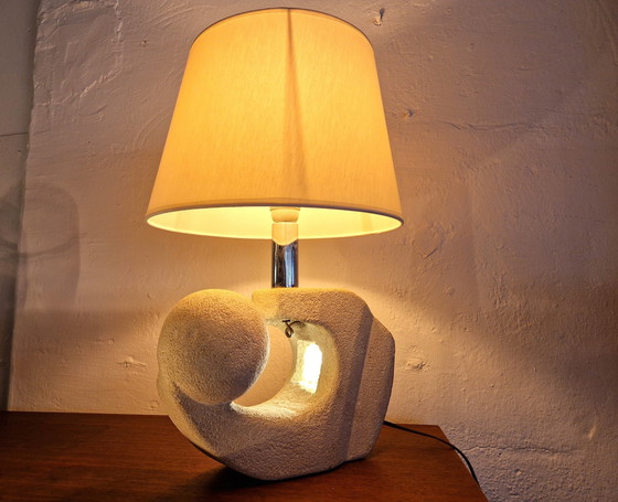 Image 1 of Lampe en pierre d'Albert Tormos, France