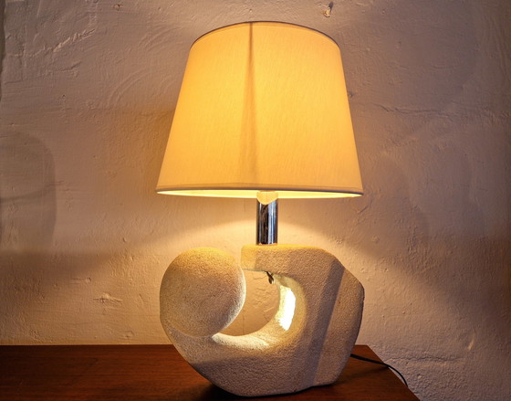 Image 1 of Lampe en pierre d'Albert Tormos, France