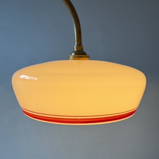 Image 1 of Paire D’Appliques Anciennes Vintage En Opaline Rose