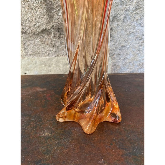 Image 1 of Vase vintage en verre de Murano, 1970