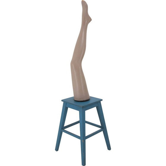 Image 1 of Tabouret vintage pivotant, Tchécoslovaquie années 1950