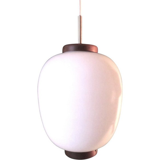 Image 1 of Lampe suspendue danoise, Bent KARBLY - années 1950