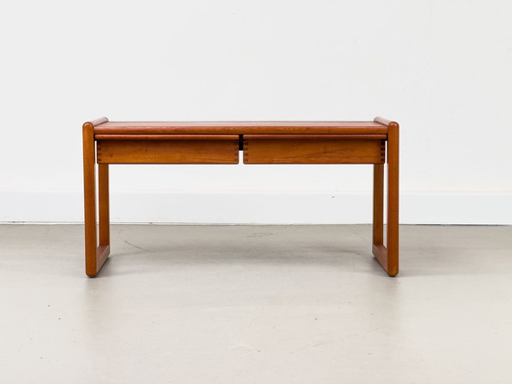 Image 1 of Vintage No. 802 Table With Drawers By Aksel Kjersgaard, 1970S