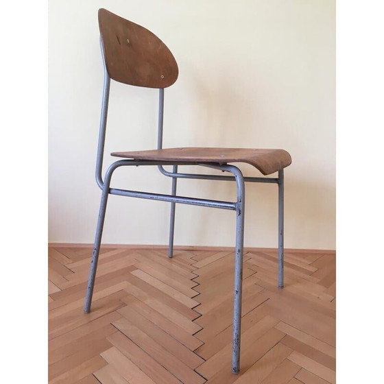 Image 1 of Chaise industrielle vintage, 1960