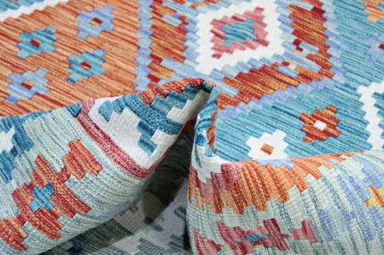 Image 1 of Original Old Style Kelim Afghan 248 X 178 Cm Top condition