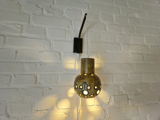Image 1 of Lampe murale en céramique vintage Hannie Mein