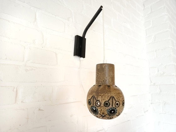 Image 1 of Lampe murale en céramique vintage Hannie Mein
