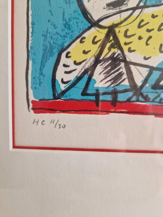 Image 1 of Corcorneille Screenprint Hc 11/30 - Exemplaire unique - Artist