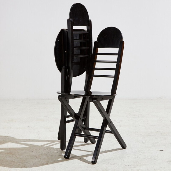 Image 1 of Chaise postmoderne vintage italienne, 1980