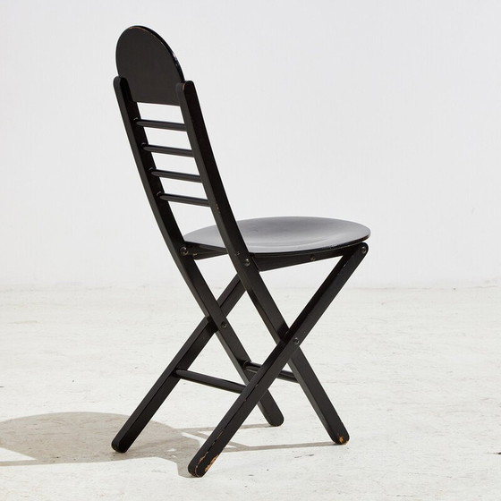 Image 1 of Chaise postmoderne vintage italienne, 1980