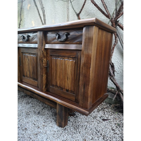Image 1 of Buffet vintage "Aranjou" à 4 portes par Aranjou, 1980