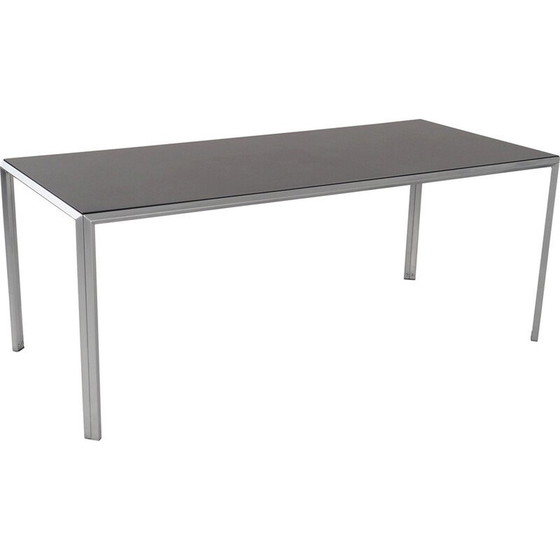 Image 1 of Bureau scandinave vintage en aluminium par Montana, 1970