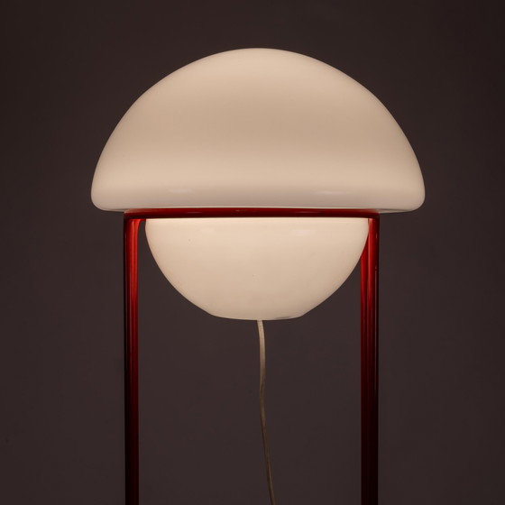 Image 1 of Roberto Pamio, 1960S Lampadaire italien en verre de Murano avec champignon