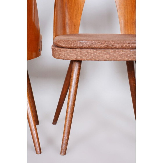 Image 1 of Ensemble de 4 chaises du milieu du siècle par Antonín Šuman, années 1950