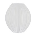 Design suisse Koch #1 Lampe suspendue blanche