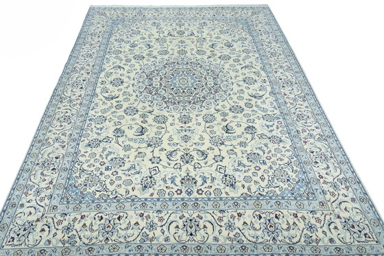 Image 1 of Tapis d'Orient Naïn 9 La noué à la main avec soie - 344 X 243 cm