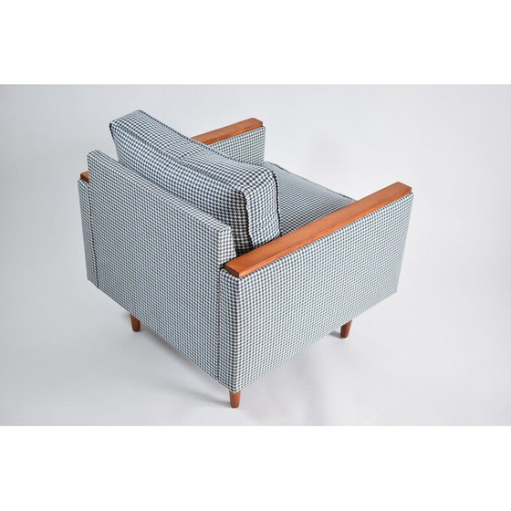 Image 1 of Fauteuil vintage ZWP-8, pied-de-poule 1970